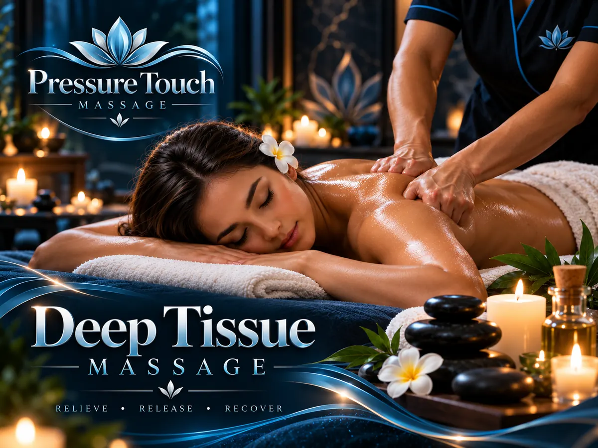 Deep Tissue Massage massage treatment at Pressure Touch Massage