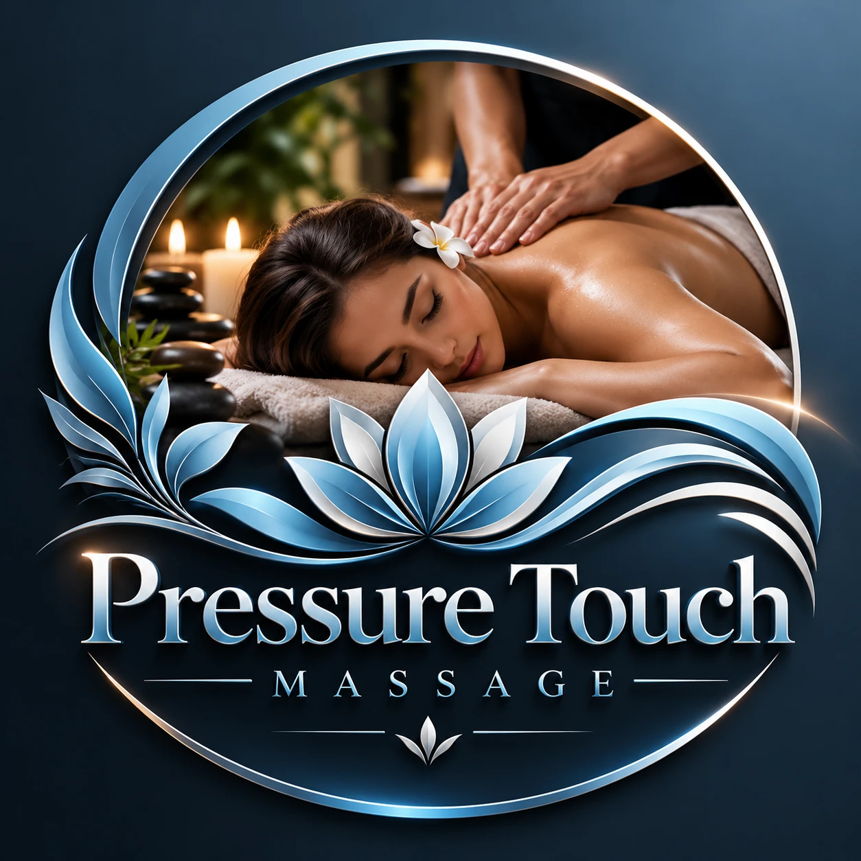 Pressure Touch Massage logo