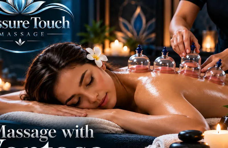 Massage with Ventosa massage treatment